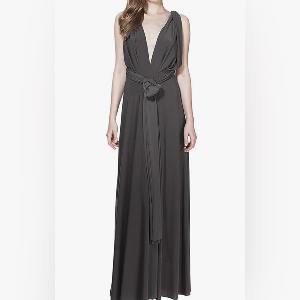 Convertible  Elegant Maxi Dress - Picture 9 of 11